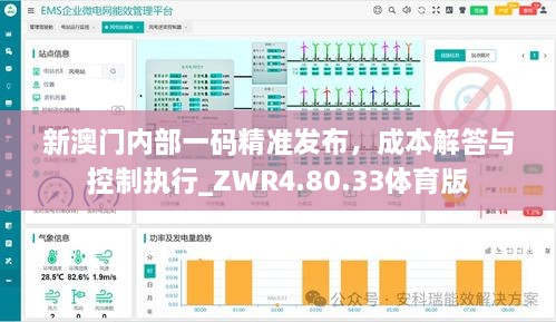 新澳门内部一码精准发布，成本解答与控制执行_ZWR4.80.33体育版